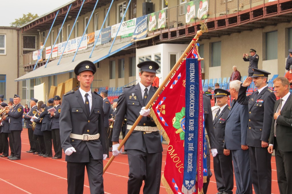 Oslava a žehnání praporu OSH Olomouc 201